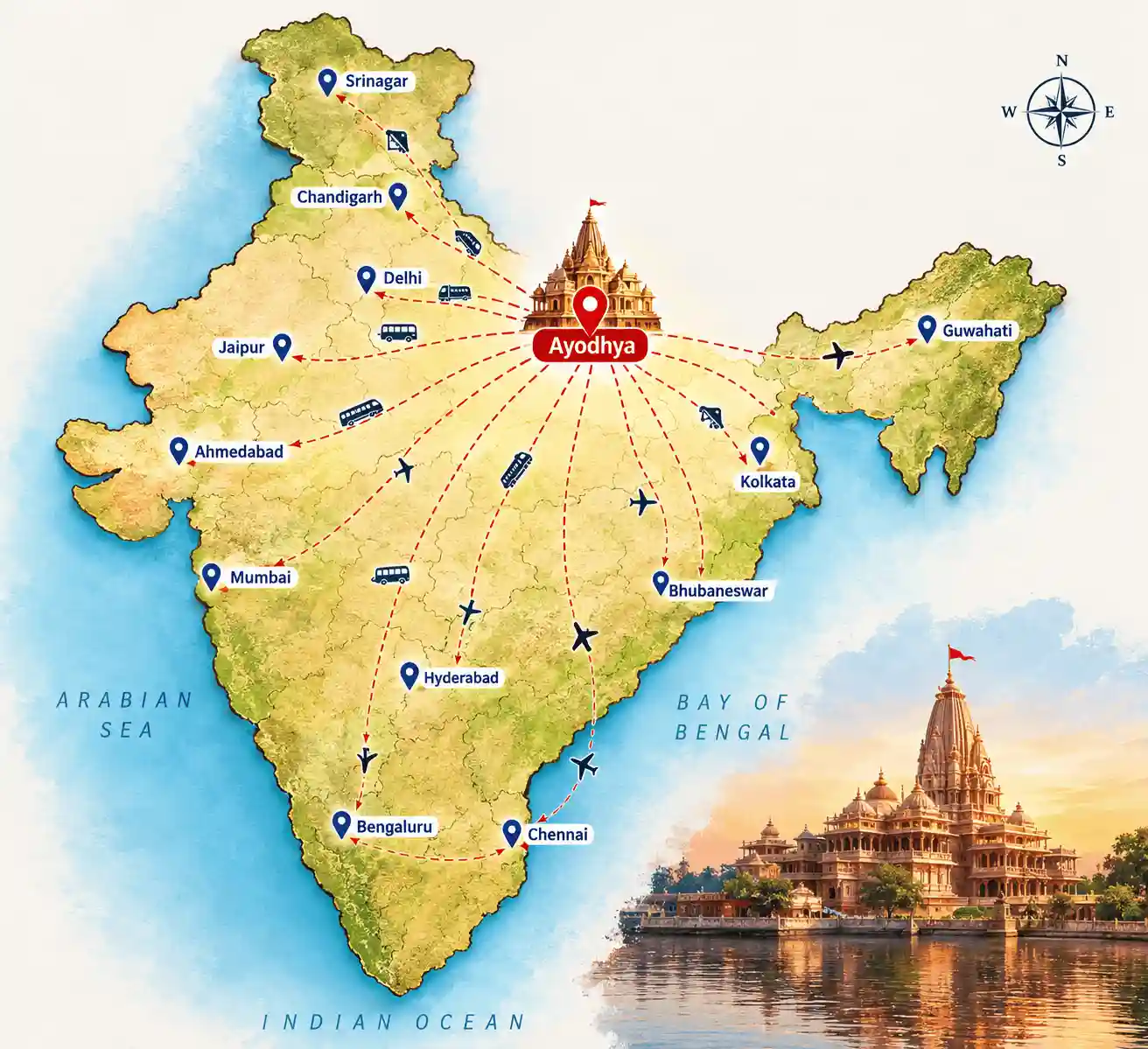 Shri Ram Lalla Temple Ayodhya